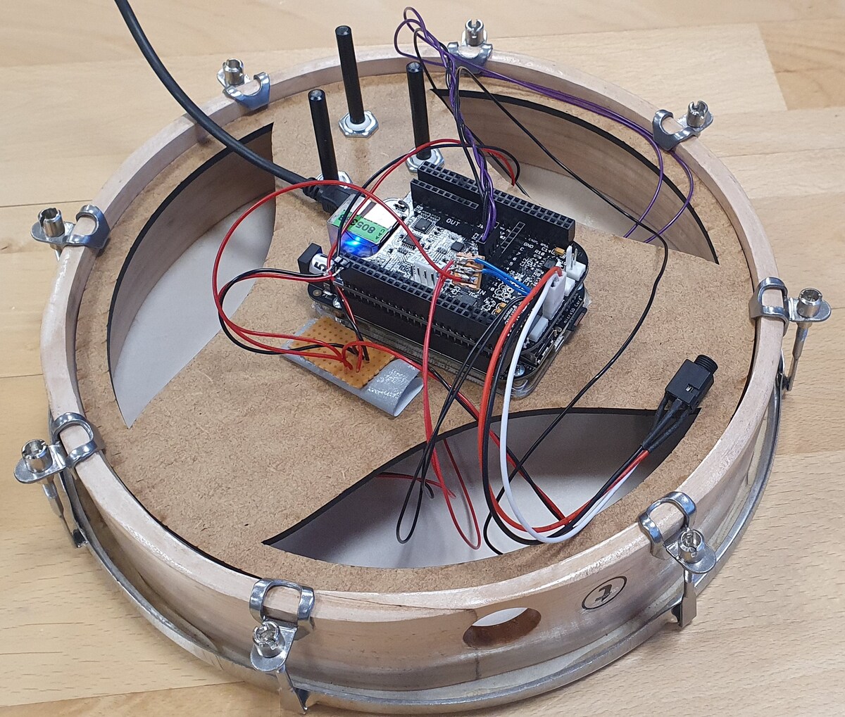 Hybrid Hand Drum: Where Tradition Resonates Through Technology