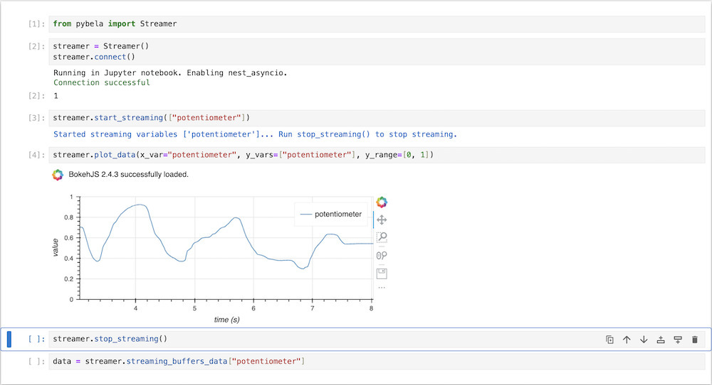 pybela: a Python library to interface scientific and physical computing