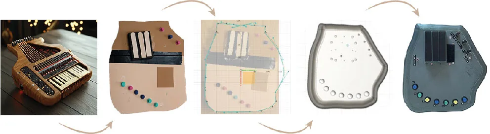 From the Speculative to the Tangible: Incorporating Generative AI Tools into an Accessible Instrument Design Workflow