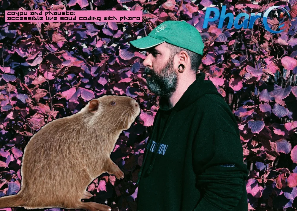 Coypu and Phausto: accessible live sound coding with Pharo