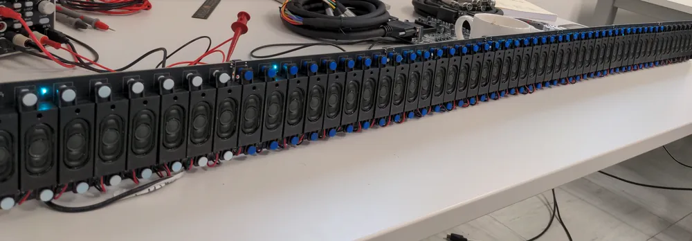 Embedded, Modular, and Affordable High-Density Loudspeaker Arrays