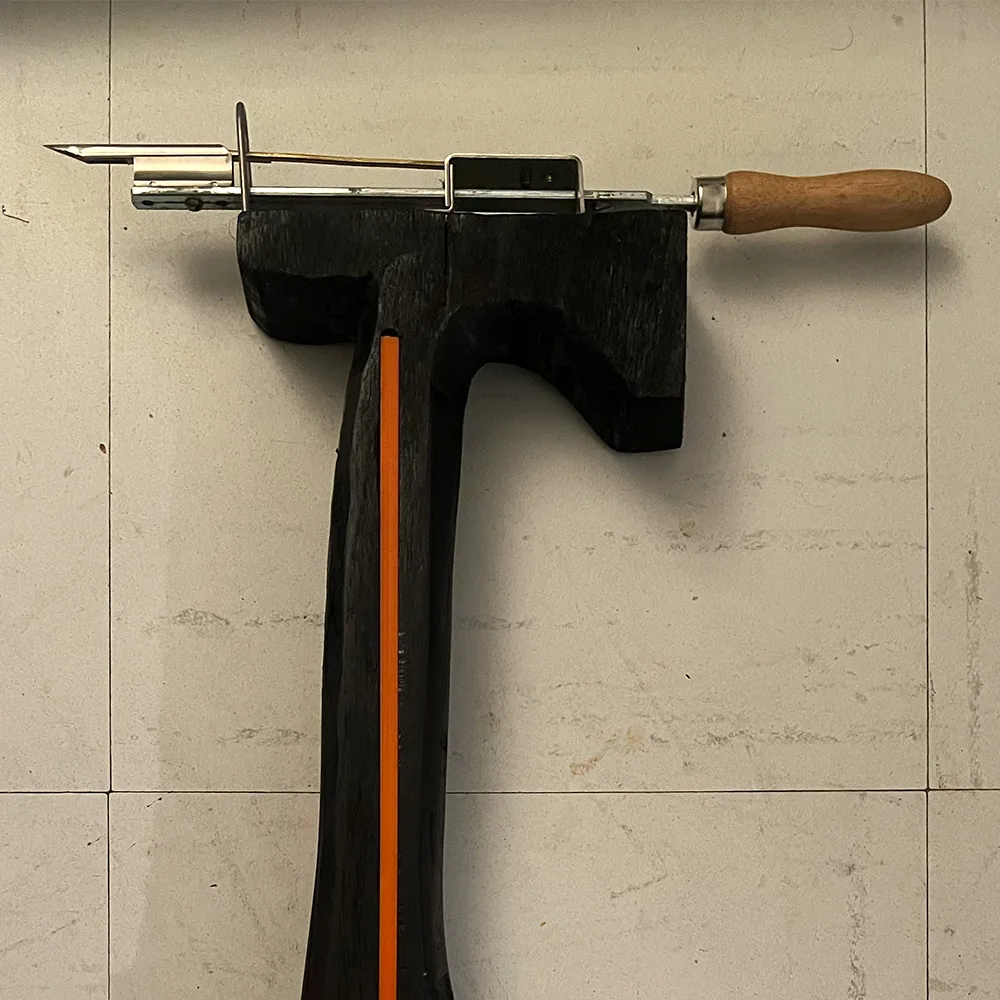 The Carpet Maker’s Hafted Tool: A Hackable Instrument for Sonoric Textile Practice