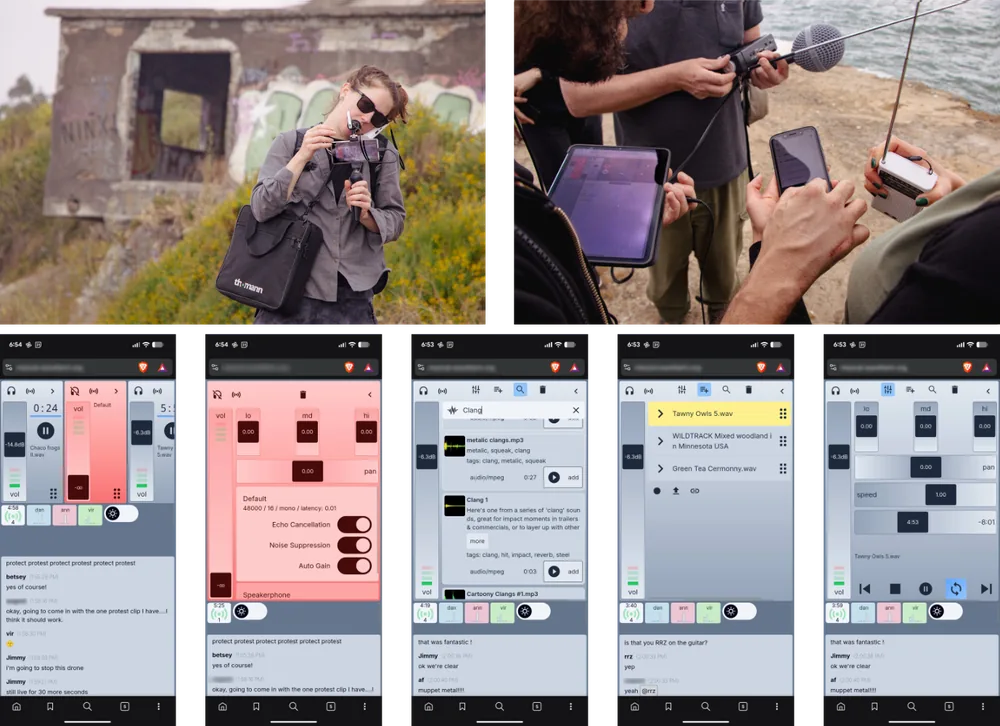 Mezcal: A Collaborative Transmission Art Instrument