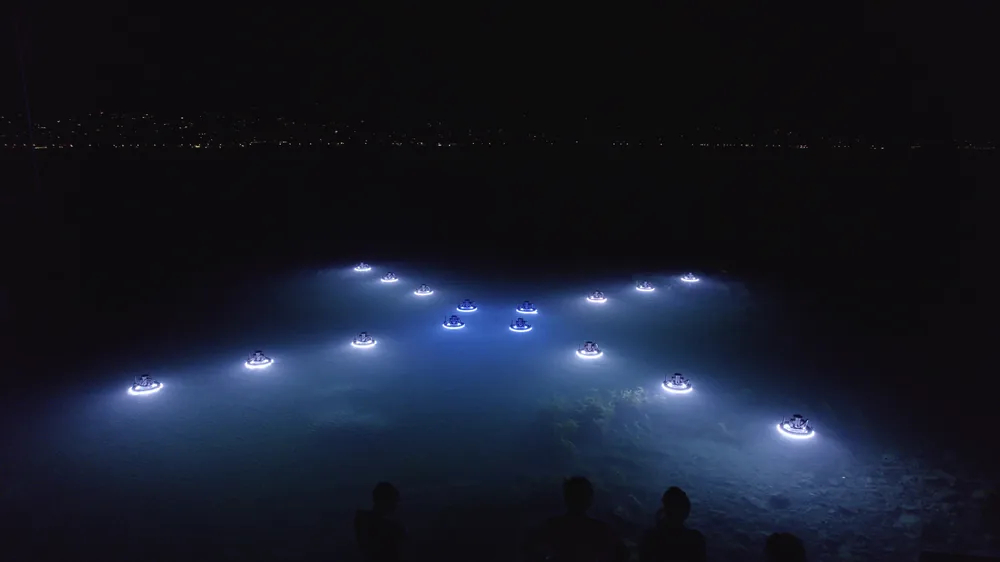 Choreographing the Way of Water: A Computational Framework for Aquatic Robotic Art