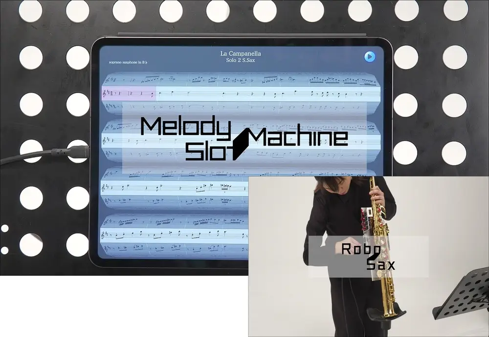 Melody Slot Machine with RoboSax