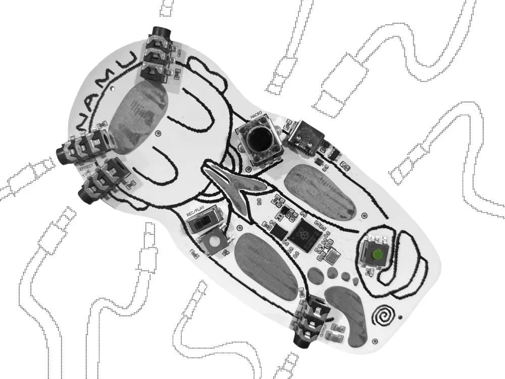 Zen-PCB: Material Honesty and Structural Metaphor in a Naked PCB Granular Looper Instrument