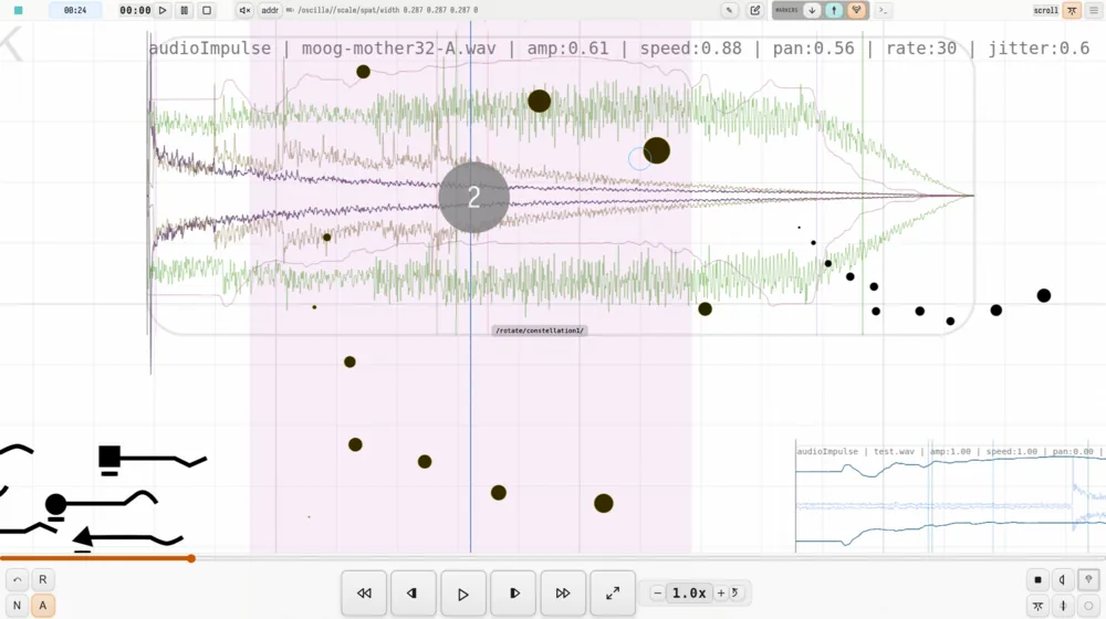 Oscilla: The Score as Performable Interface