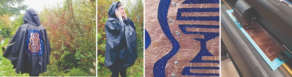 Sounds Like Rain: Prototyping Flexible Electronics for Wearable Interactions with Water