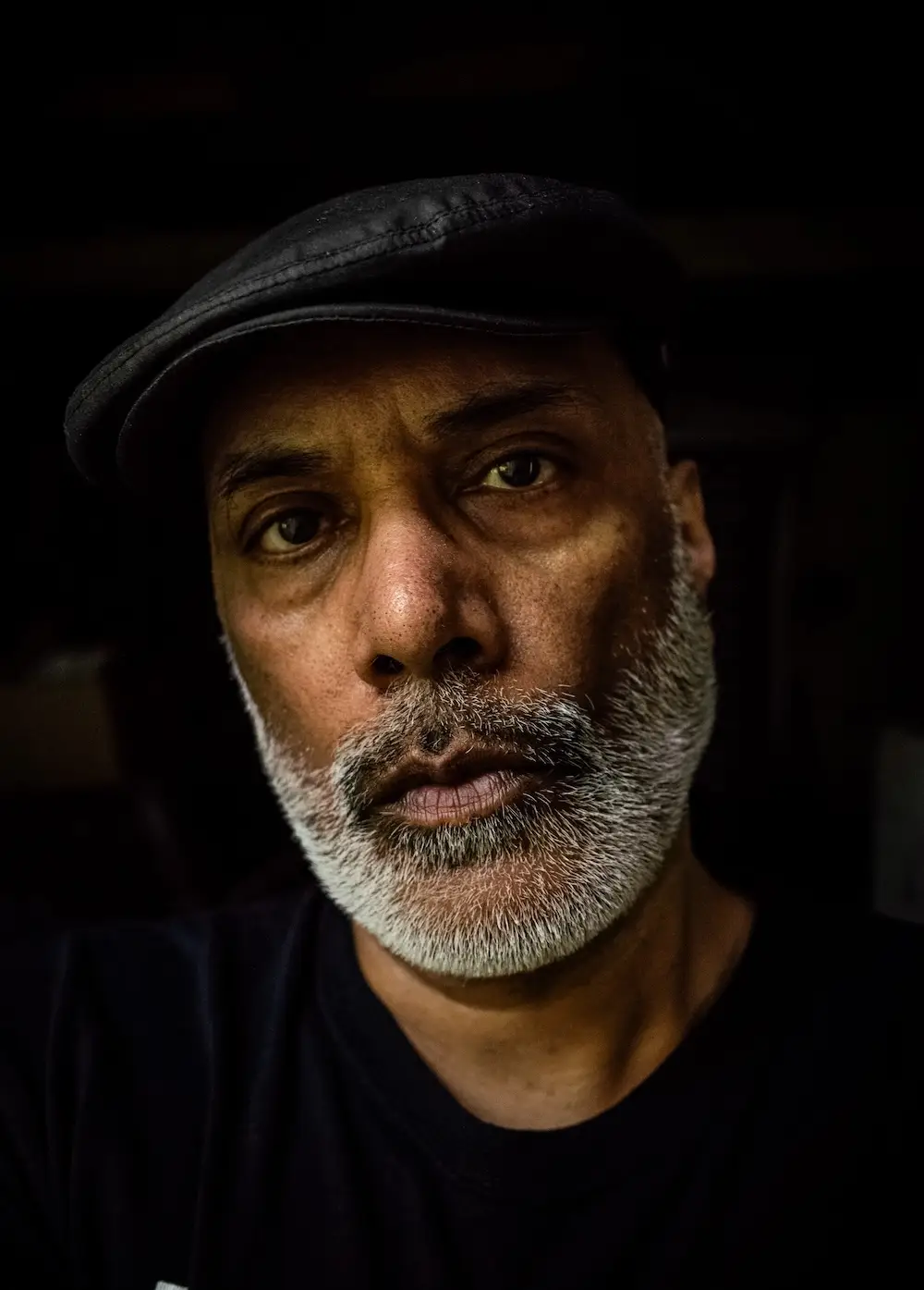 a portrait of a musician